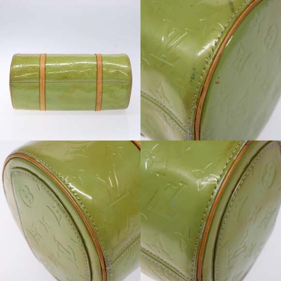 LOUIS VUITTON Monogram Vernis Bedford Hand Bag Baby Blue M91007 - Picture 10 of 12